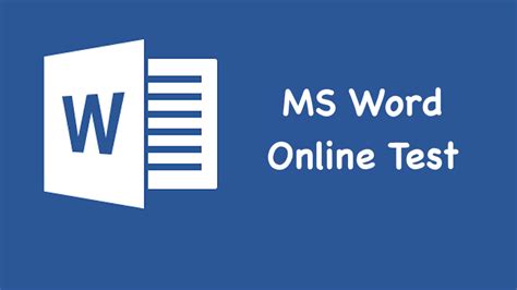 mock test ms word